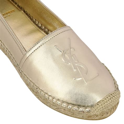 ysl gold espadrilles|ysl clearance.